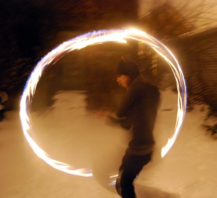 sacred poi spinning circle transcendental power