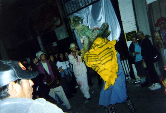 Dragon dance at Defenestration art event, San Francisco