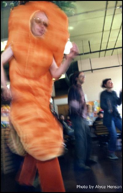 funky carrot earth day dance