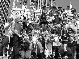 Pride Parade 2004 Undershorts Film Festival Float