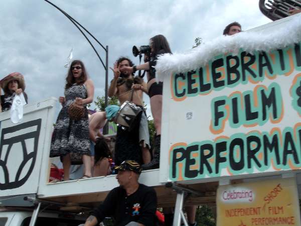 Pride Parade 2004 Undershorts Film Festival Float