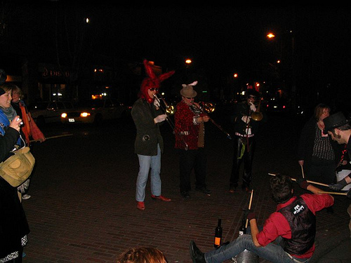 street jam party drums horns Georgetown Seattle Honk Fest West