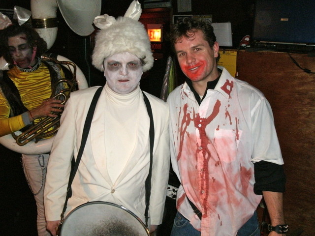 halloween zombie bunny party, chicago 2010, Wicker Park Chicago Subt