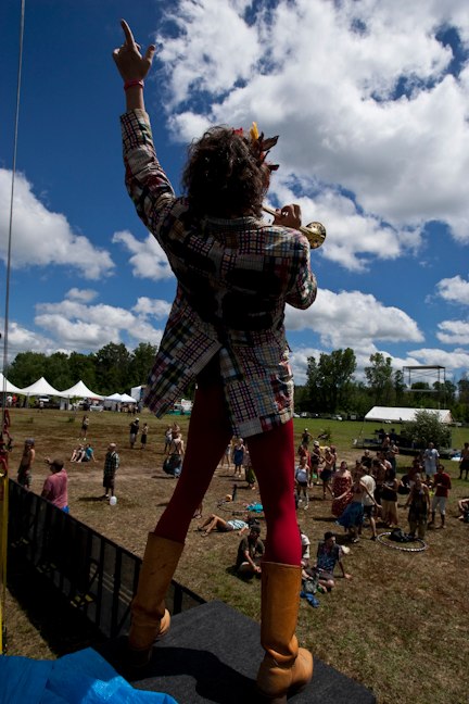 Land of NOD festival experiment, Michigan, 2010, EE group shot