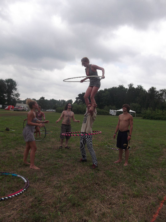 Land of NOD festival experiment, Michigan, 2010, EE group shot