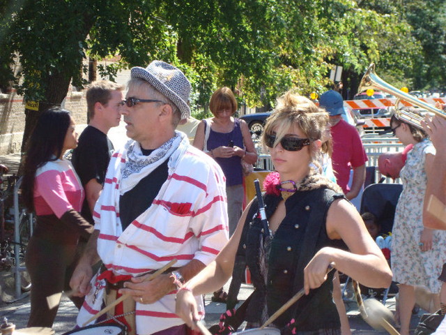 renegage craft fair chicago, marching band EE, 2010