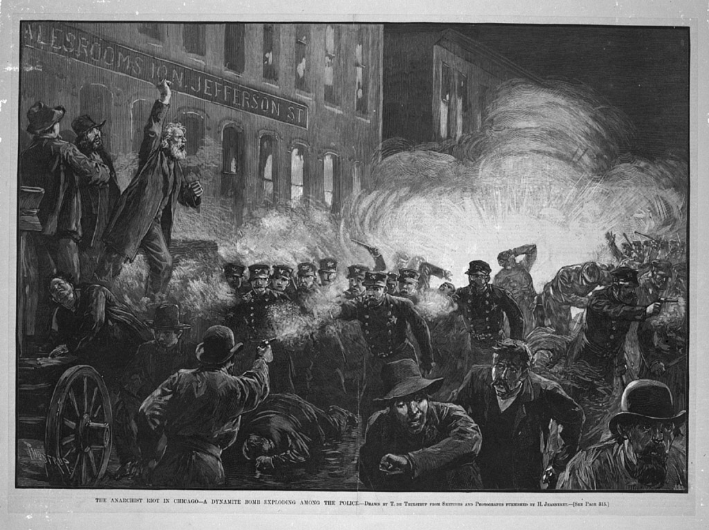 haymarket riot reenactment