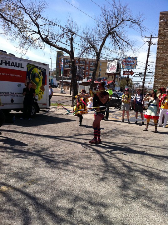 honk fest texas marching bands