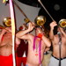 honk west, seattle, shirtless trombones